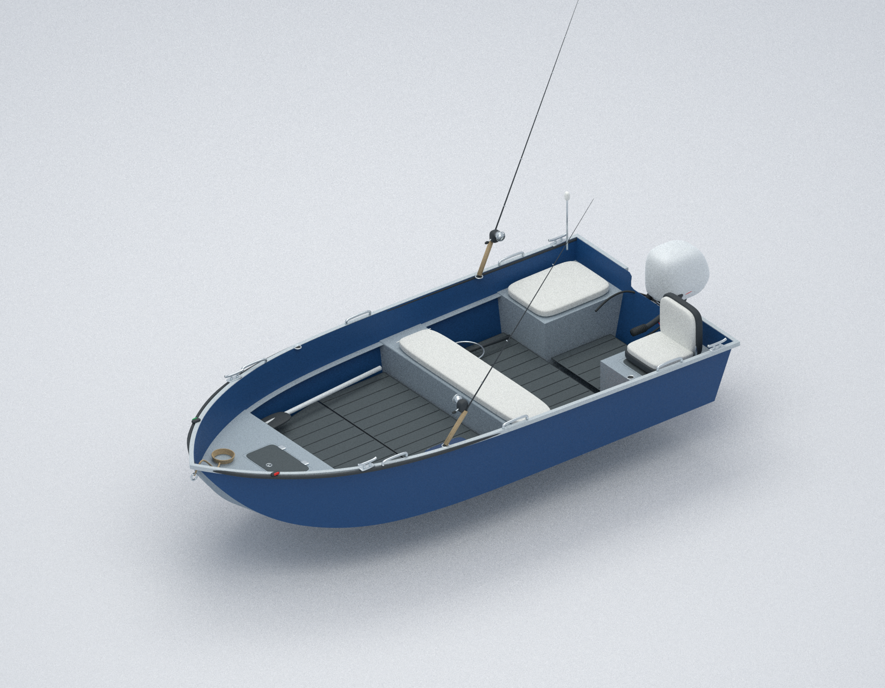 Tini — A Compact Aluminium Fishing Boat Developed with Breptor — image 1